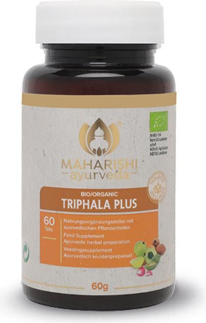 Immagine prodotto Maharishi Ayurveda Triphala Plus Organic Tabl (60 Pezzo/i, Pillole, 60 g)