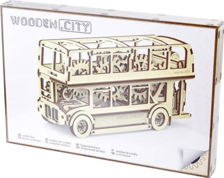Actual product image WoodenCity London bus