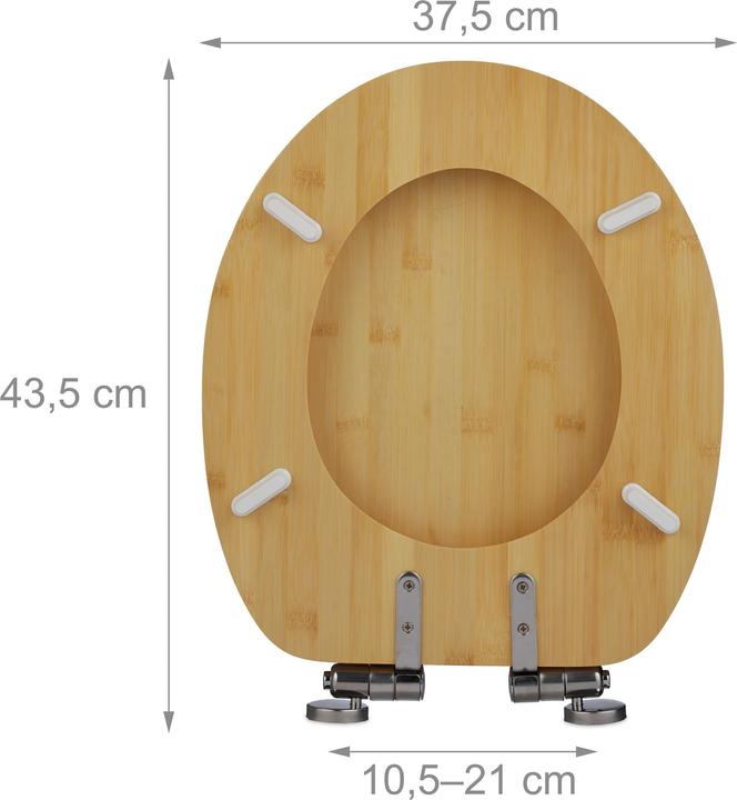 Produktbild Relaxdays Toilettendeckel