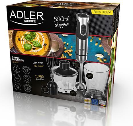 Actual product image Adler Hand Blender Set 1000W