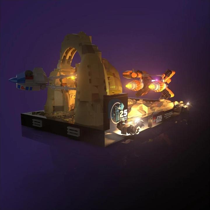 Immagine prodotto Light my bricks LMB 2.0 Kit di illuminazione a LED per LEGO® 75380 Star Wars Diorama Gara degli sgusci su Mos Espa