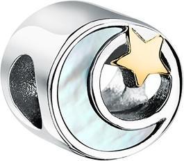 Morellato - Modern steel bead with mother-of-pearl Drops SCZ1369