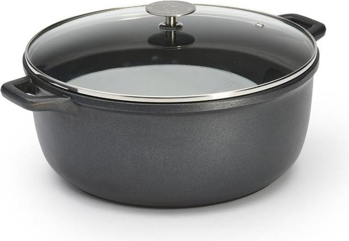 Actual product image de Buyer Choc Extreme frying pan non-stick with glass lid, induction (28 cm, Casserole + Stewpot, Aluminium)