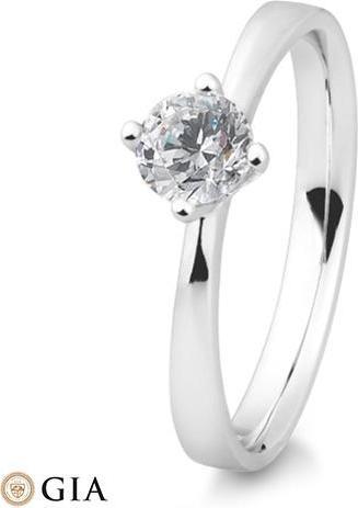 Produktbild Breuning RING - 4er Krappenfassung (56, 750/18 K Gold)
