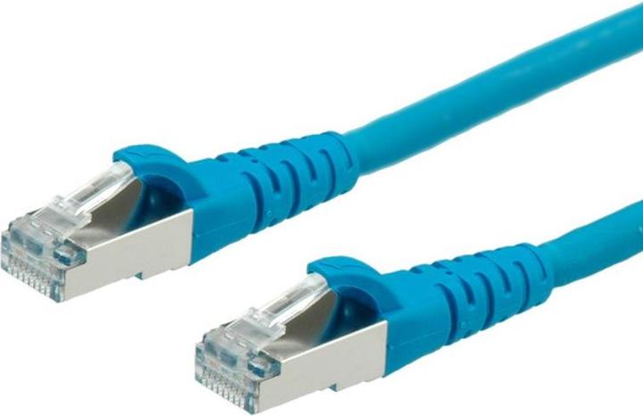 Actual product image Secomp Cordon Cat.6A (Class EA) FTP AWG26, bleu, 15 m (CAT6a, 15 m)