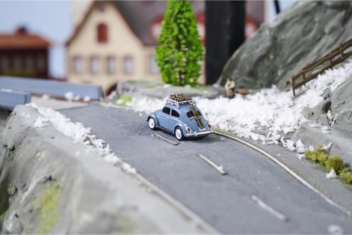 Image du produit Carson 1:87 VW Beetle WintersportVers.2.4G 100% (RTR Prêt à fonctionner)