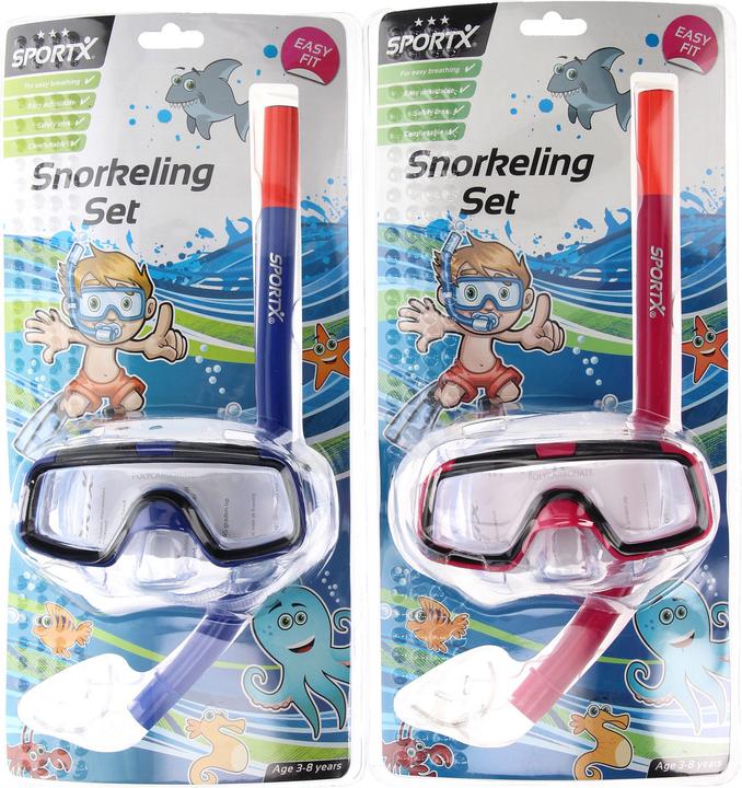 Produktbild Sport X Kinder Schnorchel Set ausgestattet