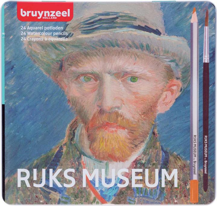 Produktbild Bruynzeel Rijksmuseum Aquarellstifte (Mehrfarbig, 24 x)
