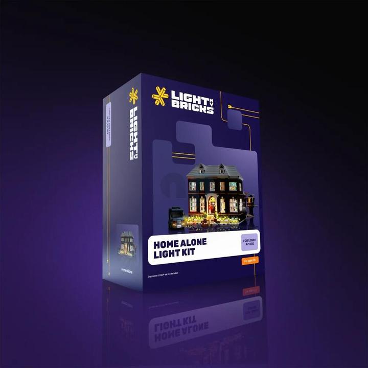 Actual product image Light my bricks LMB 2.0 LED light set for LEGO 21330 Home Alone