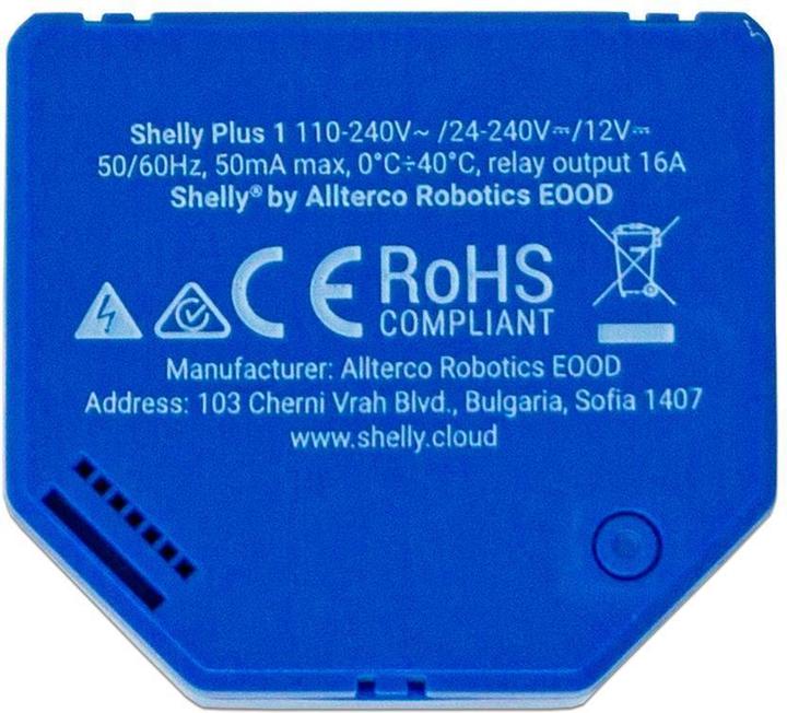Produktbild Shelly Plus 1 (Schaltaktor)