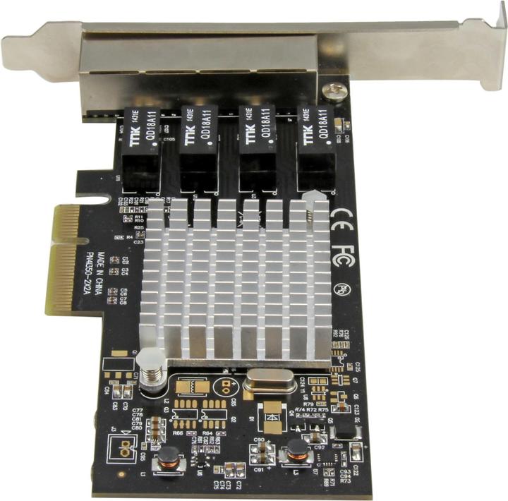 Image du produit StarTech Carte d'interface réseau Gigabit 4 ports - PCIe (PCI-E x4)