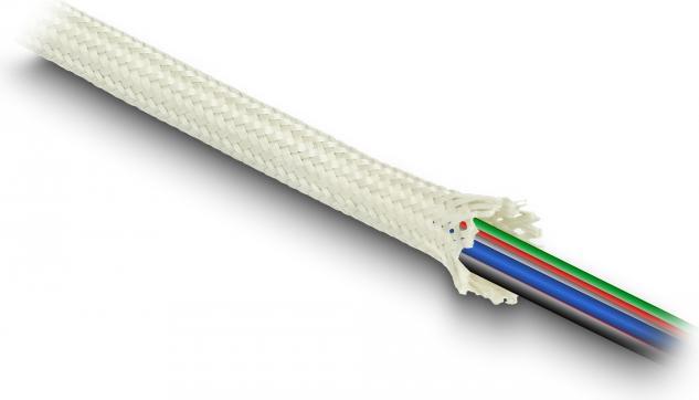 Produktbild Delock Geflechtschlauch aus Nomex Fasern 2 m x 15 (Kabelschlauch, 200 cm)