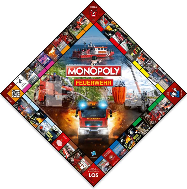Actual product image Winning Moves Monopoly Fire Brigade (German)
