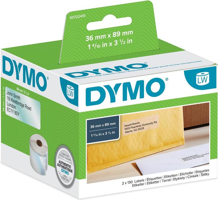 Actual product image Dymo Labels