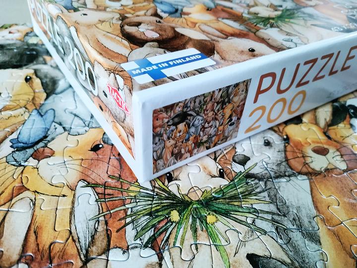 Actual product image Tactic Rabbit jigsaw puzzle, 200 pieces. (200 pieces)