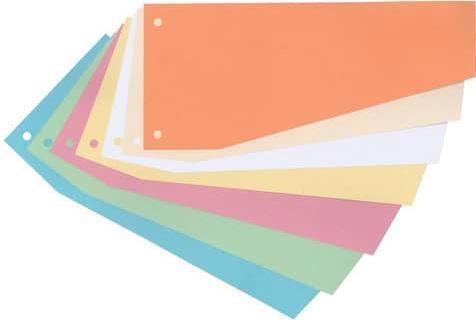 Image du produit Schäfer Shop Intercalaire trapézoïdal, carton, uni, 100 pièces