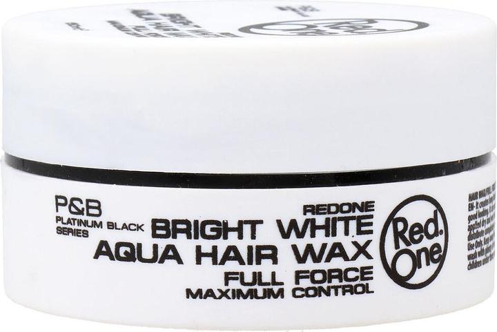 RED One - Maximum Control Bright White Aqua Hair Wax 150 Ml (Haarwachs, 150 ml)