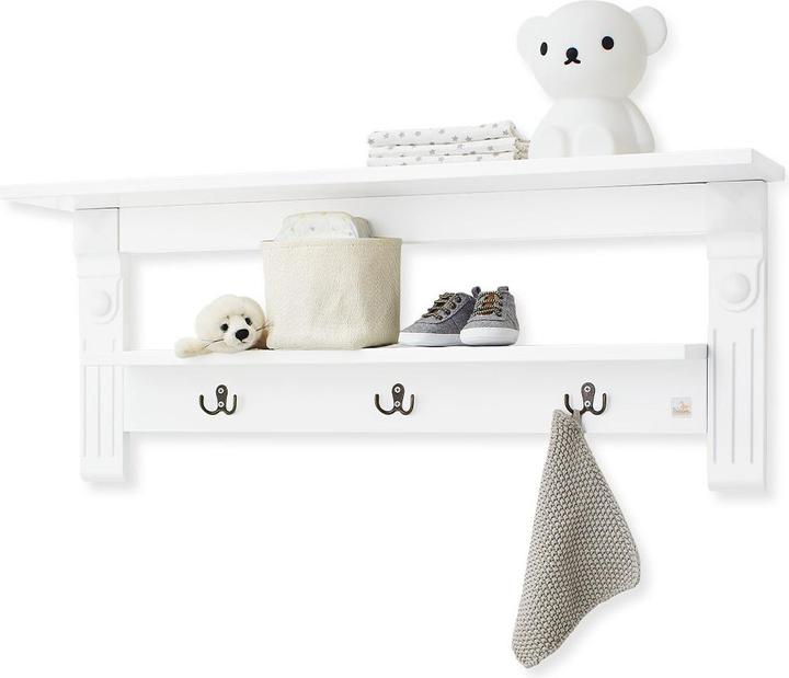 Actual product image Pinolino Kinderzimmer-Set 'Emilia' breit inkl. Wandregal, 3-tlg. (Children's wardrobes)