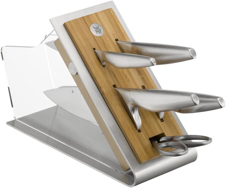 Produktbild WMF Messerblock bestückt 6-tlg. CHEF'S EDITION Buche