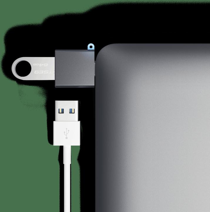 Actual product image Satechi USB-C zu (USB-A, USB-C, 4 cm)