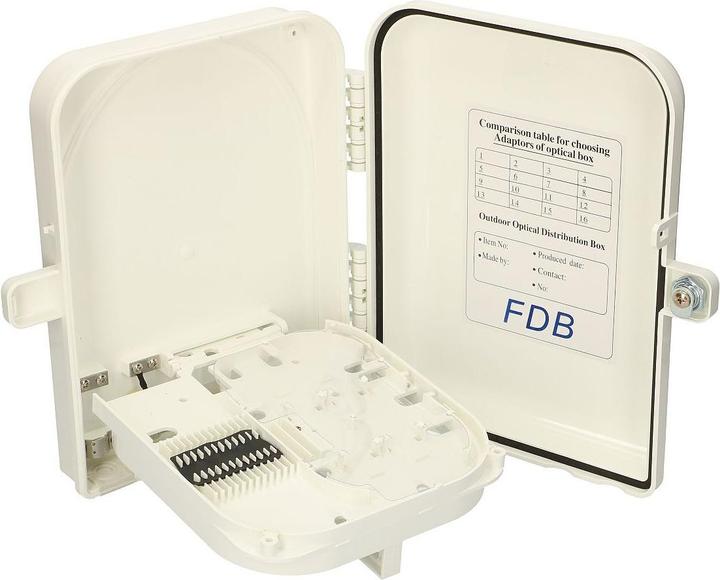 Actual product image Extralink EXEXTRALINK EDITH 16 CORE FIBER OPTIC DISTRIBUTION BOX EX16C1306-J
