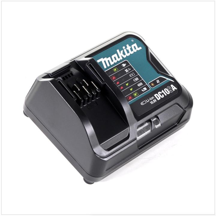 Image du produit Makita DC 10 SA 10,8 V Chargeur rapide pour Batterie Li-Ion ( 197347-2 ) (10.8 V)