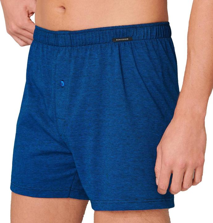 Produktbild Schiesser 2er Pack Singel-Jersey Boxershorts (S, 2er Pack)