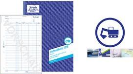 Actual product image Avery Permit for work involving fire hazards DIN A4 self-copying 2 copies 3 x 40 sheets. (40 x)