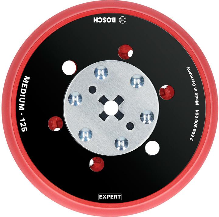 Produktbild Bosch Professional Zubehör EXPERT Multihole (EXPERT Multiloch) Universalstützteller, 125 mm, medium (Mittel)