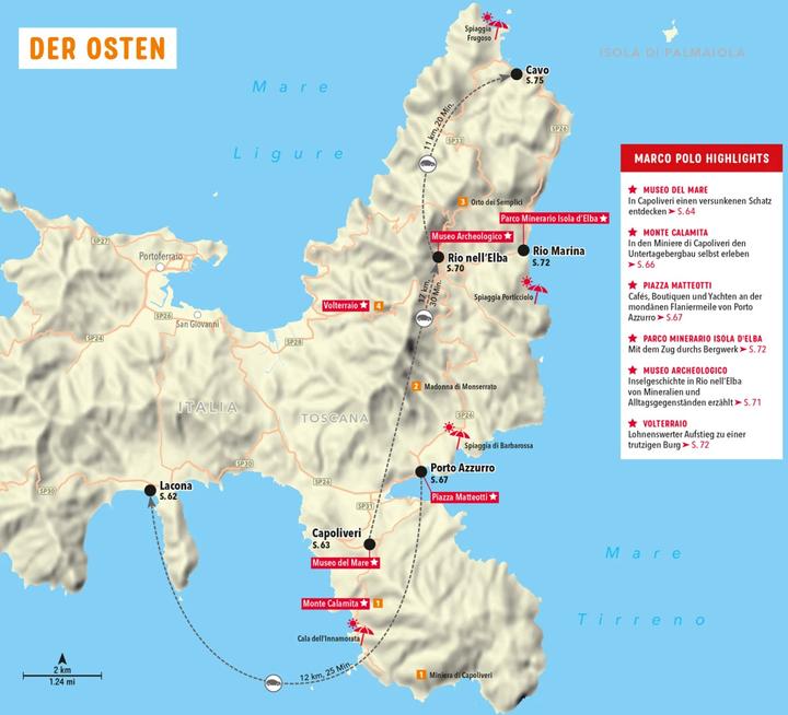 Produktbild Reiseführer Elba, Toskanischer Archipel (Deutsch, Maximilian Fleschhut, 2023)
