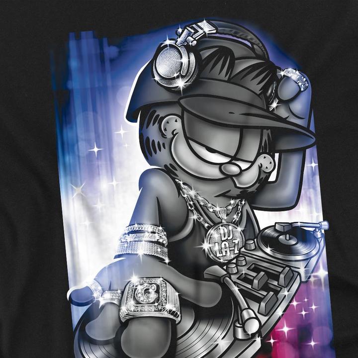 Produktbild Garfield DJ Lazy TShirt (L)