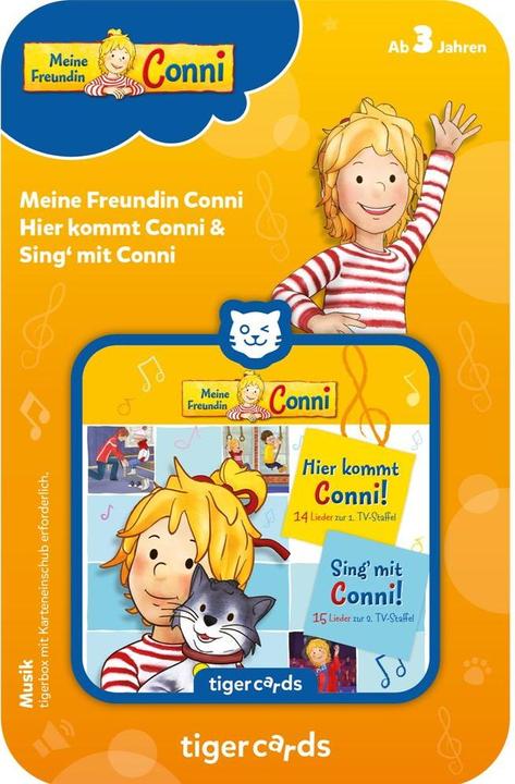 Immagine prodotto Tigermedia tigercard - La mia amica Conni - Arriva Conni e Canta con Conni (Tedesco)