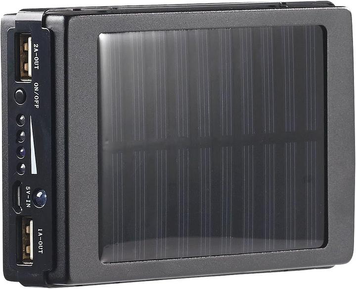 Actual product image Revolt 2in1 solar power bank with camping light (11000 mAh, 40.70 Wh)
