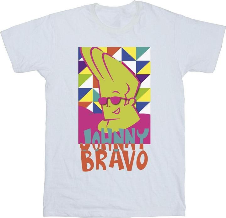 Image du produit Johnny Bravo - T-shirt MULTI TRIANGLES POP ART - Homme (XXL)