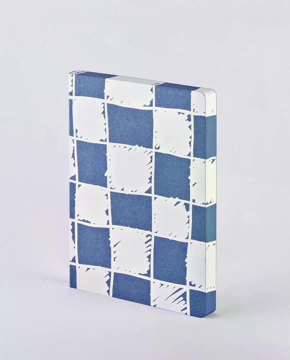 Actual product image Nuuna Graphic L, Cheeky Checks (22 x 16.5 cm, Dotted, Soft cover)