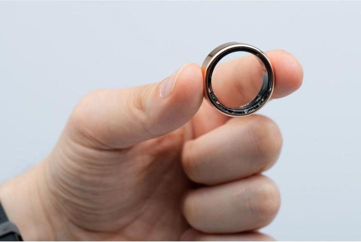 Image du produit OEM Smart device Smart Ring R11M- smart steel ring with charging box Size 7 (17.3mm), gold (7, Or)