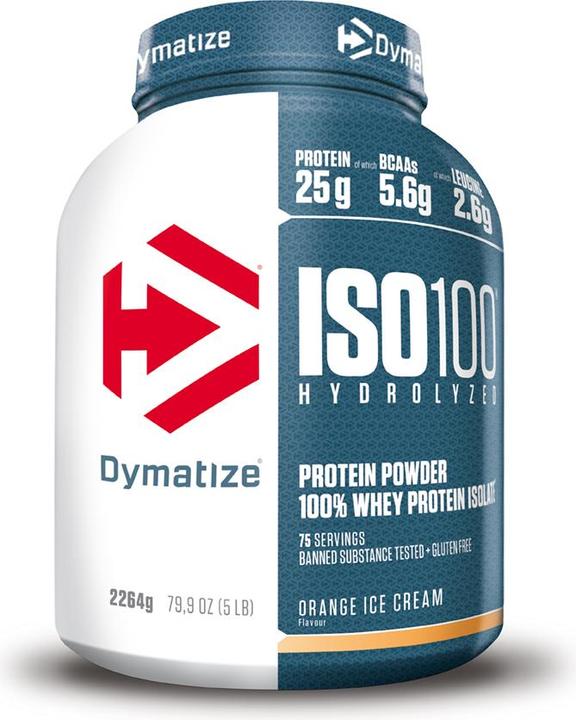 Immagine prodotto Dymatize Iso 100 (Gelato all'arancia, 1 pz., 2264 g)