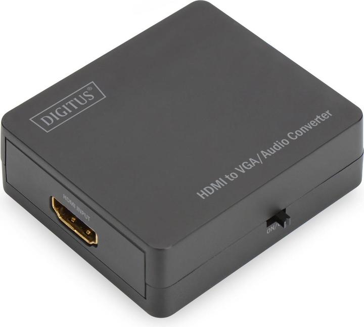Digitus DS-40310 Multimedia HDMI - Convertitore VGA/Audio (Analogico -> Digitale)