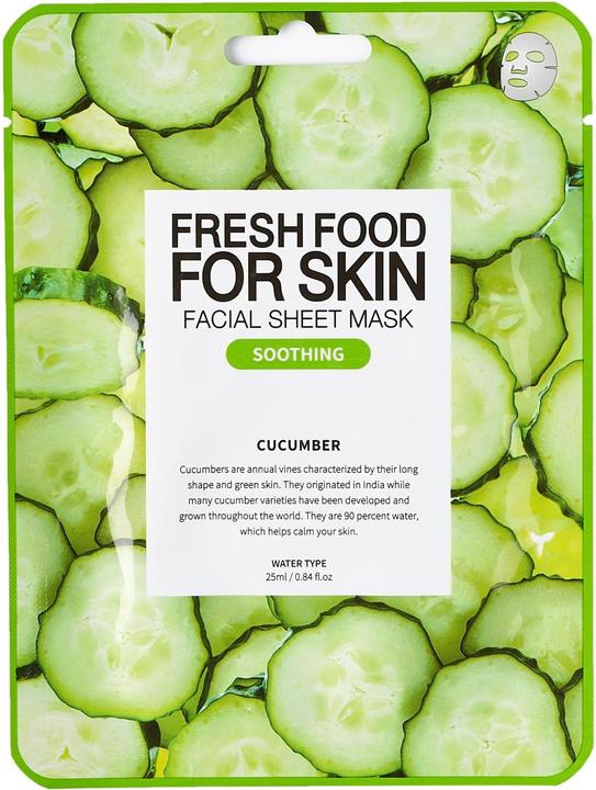Produktbild Farmskin Fresh Food - Facial Sheet Mask Cucumber (25 ml)