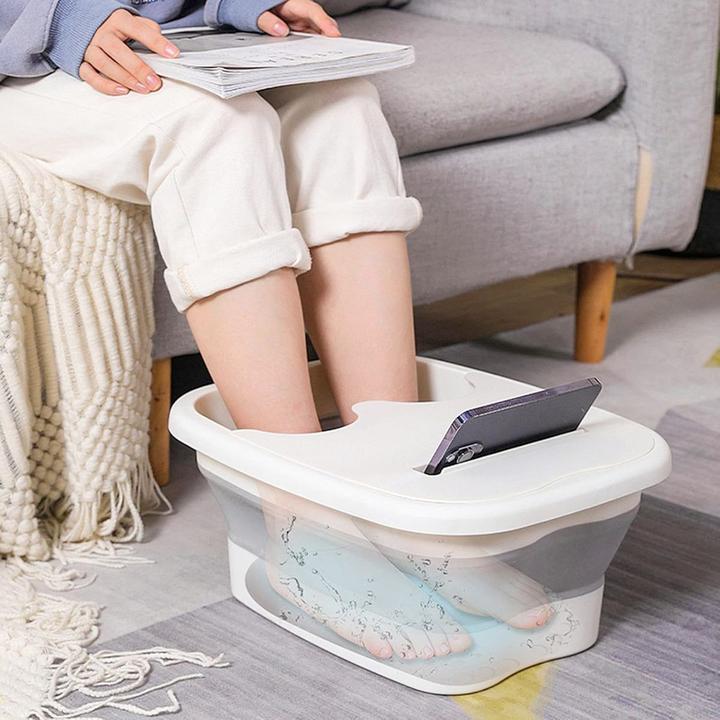 Actual product image König Design Faltbare Fussbadewanne Fussmassage Fussmassagegerät Fussbad Spa Pediküre 21 Liter