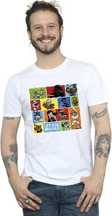Produktbild Star Wars Comic Drawing Montage TShirt (3XL)