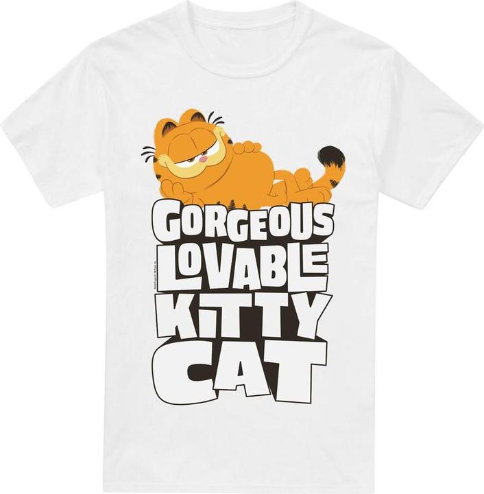 Actual product image Garfield Mens Lovable Kitty Cat T-Shirt (4XL)