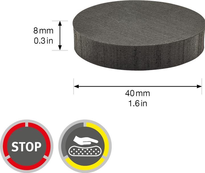 Image du produit Vibrationsdämpfer (Amortisseurs d'arrêt, 4 pièce(s))