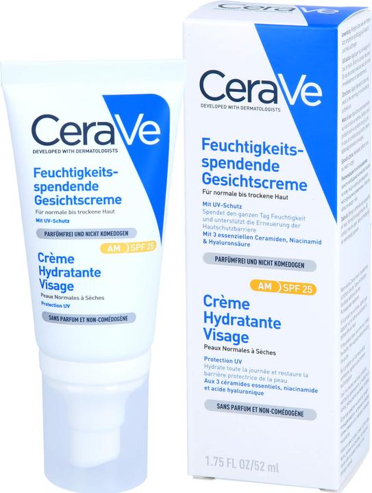 Produktbild CeraVe Gesichtscreme (52 ml, Tagescreme, SPF 25)