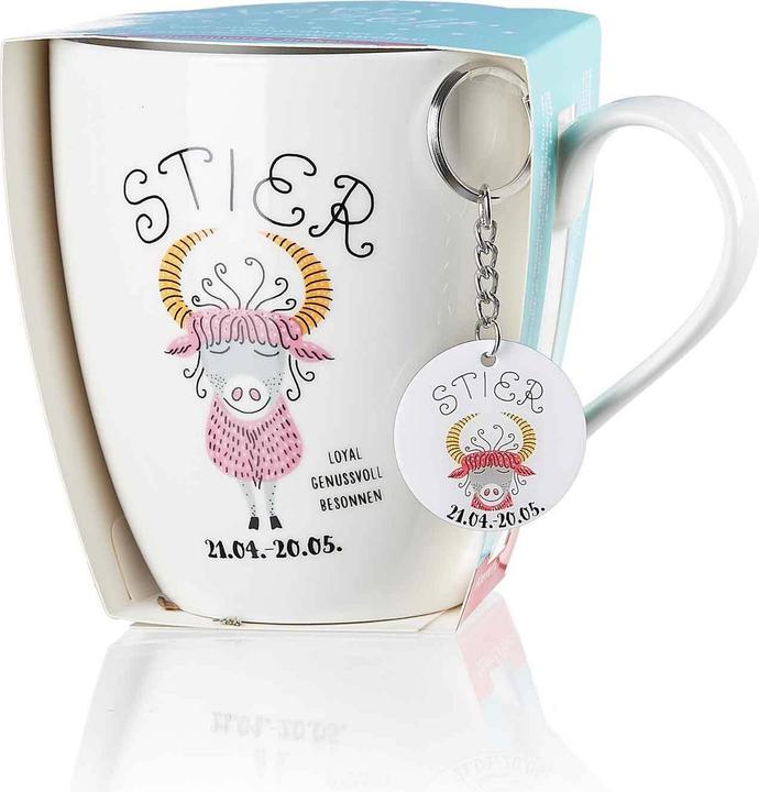 Actual product image Ritzenhoff & Breker Jumbo cup 650 ml. Zodiac sign Taurus (650 ml, 1 x)