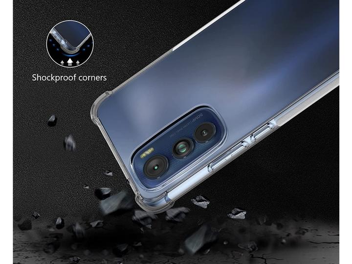 Actual product image Screenguard Motorola Edge 30 Pro Case Crystal Soft Airbag Bumper (Motorola Edge 30)