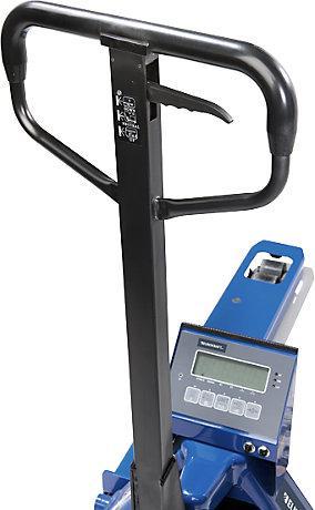 Image du produit eurokraft pro Transpalette avec balance, poids 110 kg