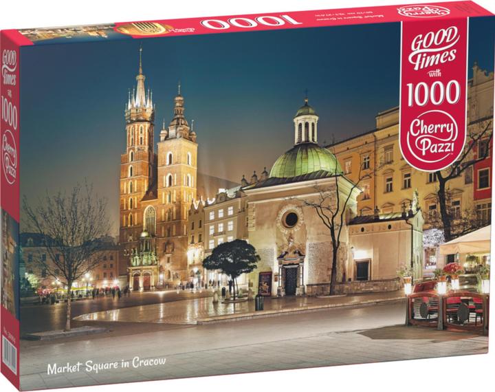 Immagine prodotto Cherry Pazzi Puzzle Piazza del Mercato Reale di Cracovia, Polonia 1000 pezzi (1000 pezzi)