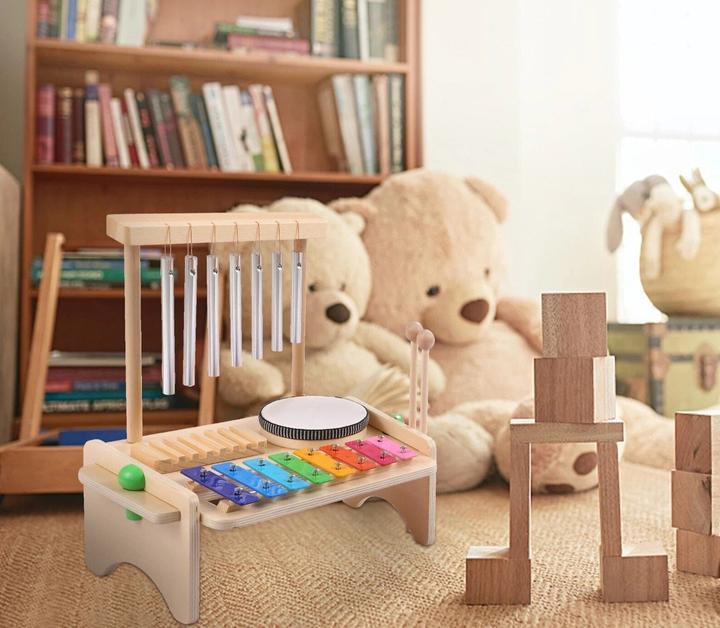 Image du produit Activity Board Instruments de musique pour enfants, jouets xylophones, jouets pour enfants, jouets en bois, jouets
