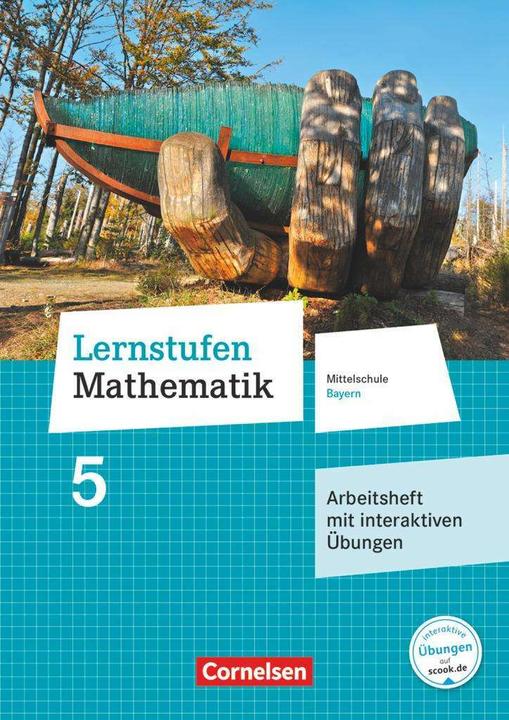 Produktbild Lernstufen Mathematik 5. Jahrgangsstufe - Mittelschule Bayern - Arbeitsheft mit interaktiven Üb (Deutsch, 2017)